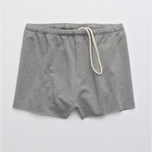 Aerie comfy casual lounge fleece sweat shorts